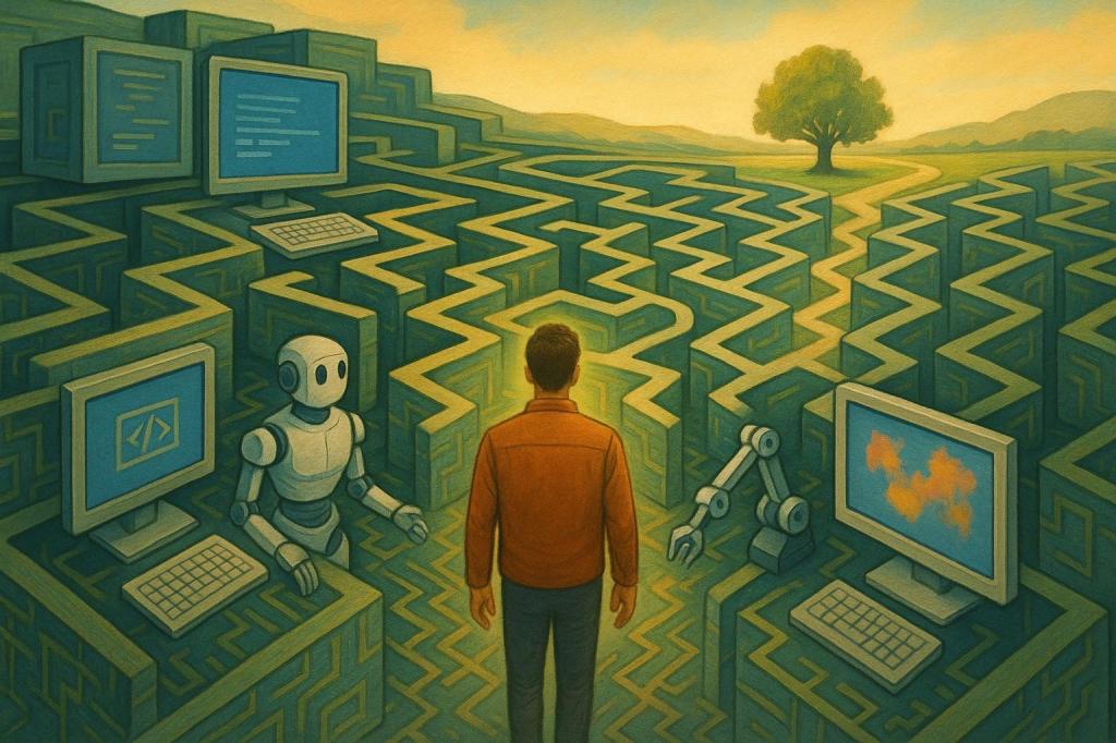 هوش مصنوعی فقط شغل‌ها را نمی‌گیرد، هویت «کارمندان دانشی» را هم زیر سوال می‌برد!