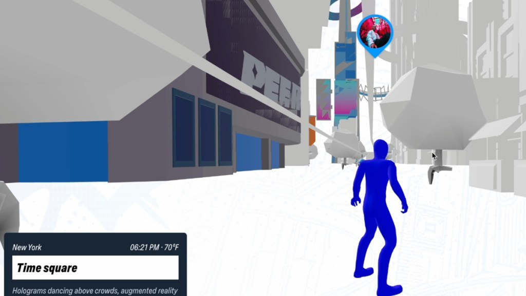 Peer: دنیای دیجیتال زنده بر اساس زمین واقعی با هوش مصنوعی