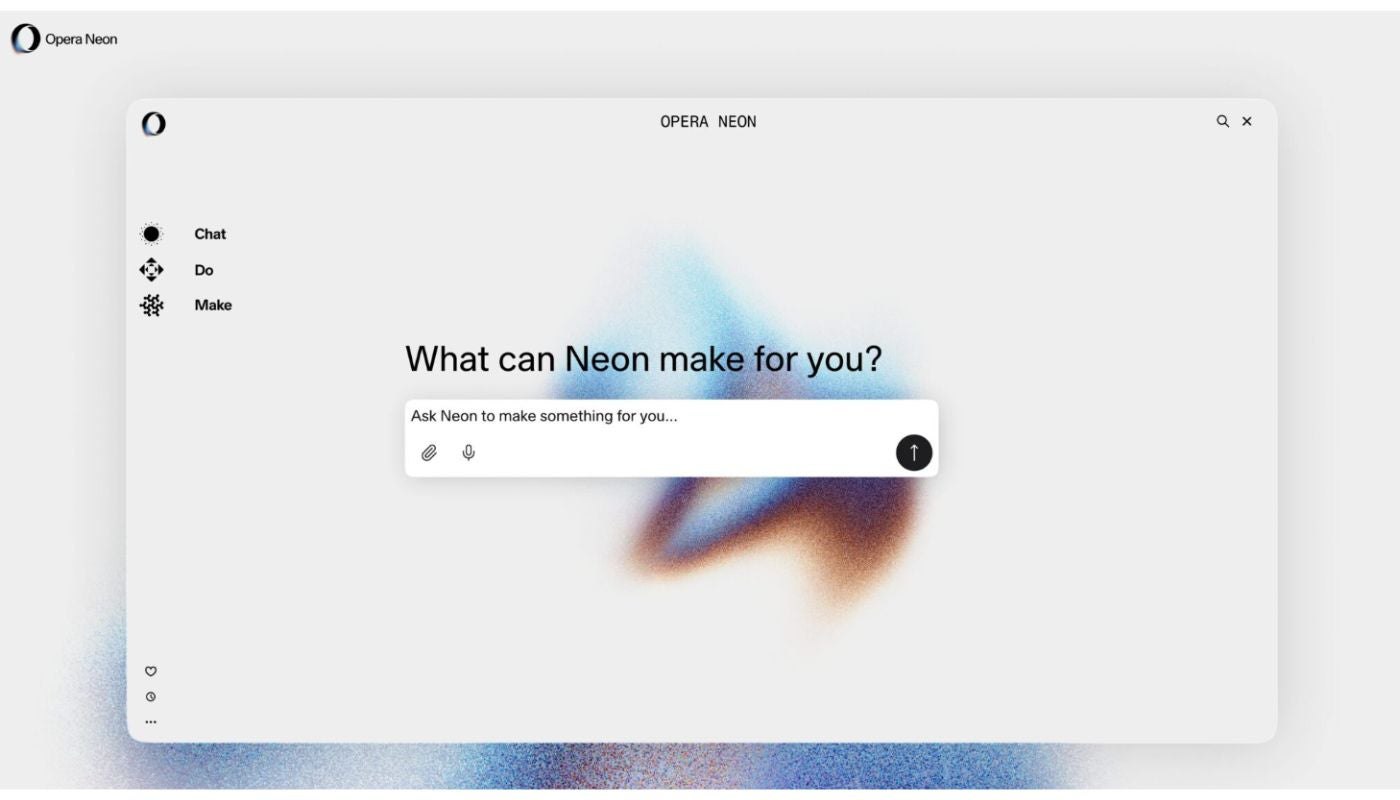 اپرا مرورگر Neon با AI خودمختار معرفی کرد