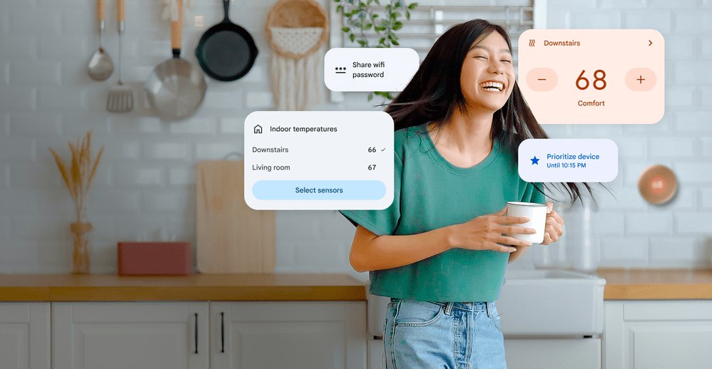 آپدیت بزرگ گوگل هوم: کنترل خانه با Gemini و قابلیت‌های جدید دوربین‌ها