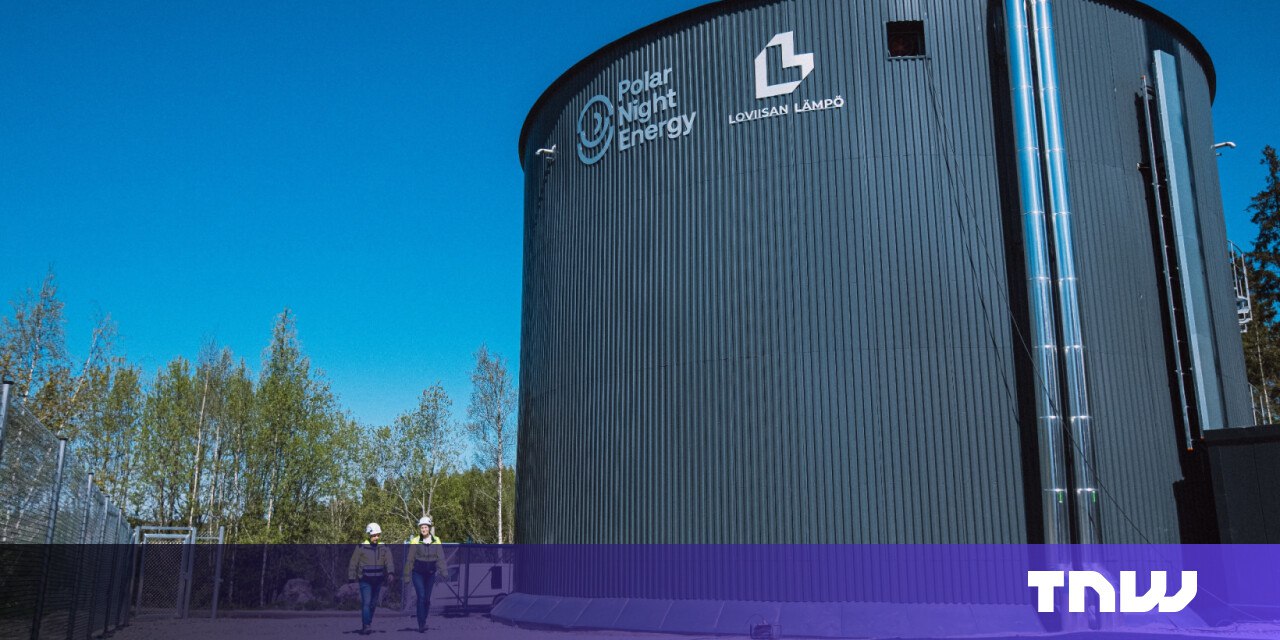 اولین باتری شنی بزرگ تجاری در فنلاند فعال شد: خداحافظی با سوخت‌های فسیلی