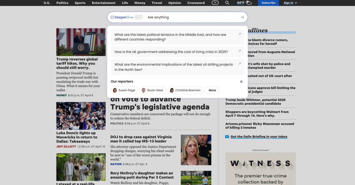 USA Today با چت‌بات هوش مصنوعی تابولا به سراغ خوانندگانش می‌رود
