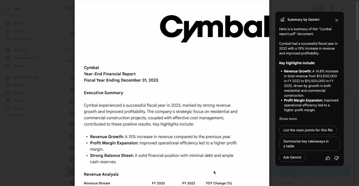 جمنای گوگل دستیار شما در خلاصه سازی و ساخت فرم‌ها
