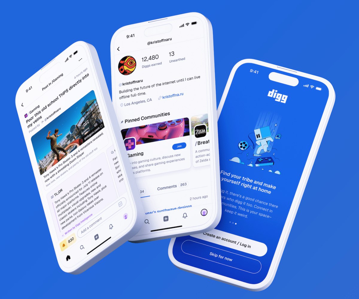 پلتفرم خبری قدیمی Digg با AI برگشت؛ رقابت با ردیت