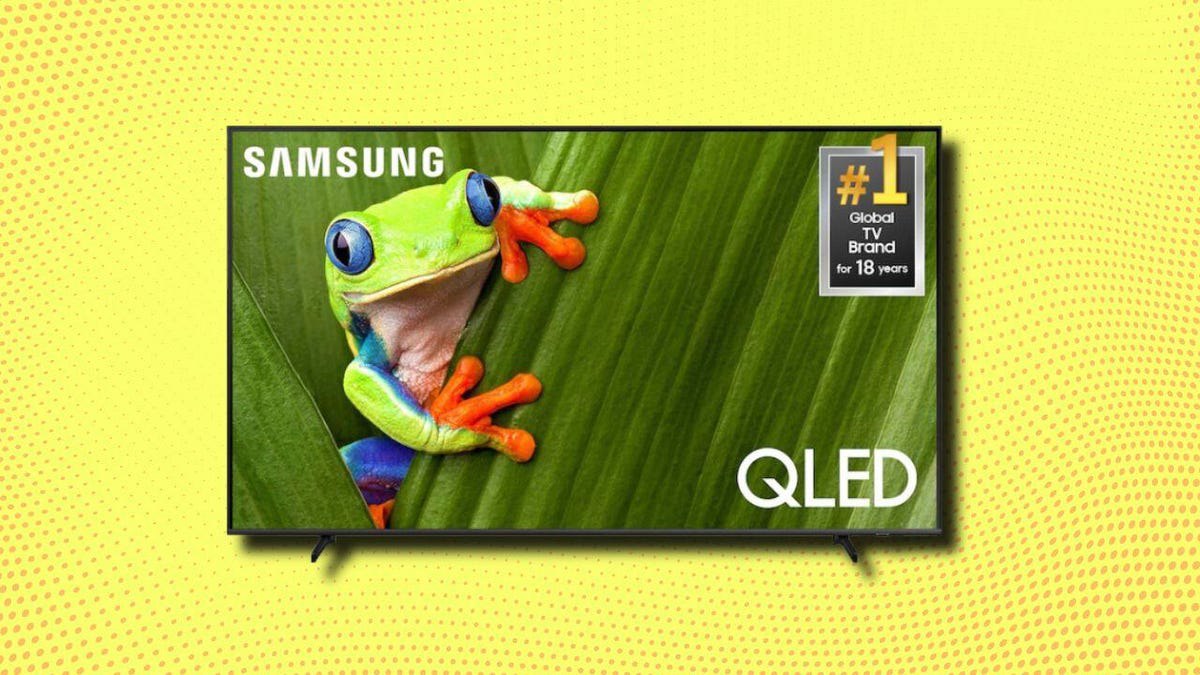 تخفیف بی‌سابقه ۵۱ درصدی سامسونگ روی تلویزیون بزرگ QLED