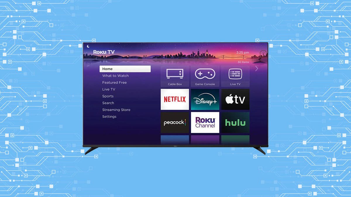 تخفیف بزرگ بیش از ۵۰٪ برای تلویزیون ۷۵ اینچ Roku توسط ZDNET