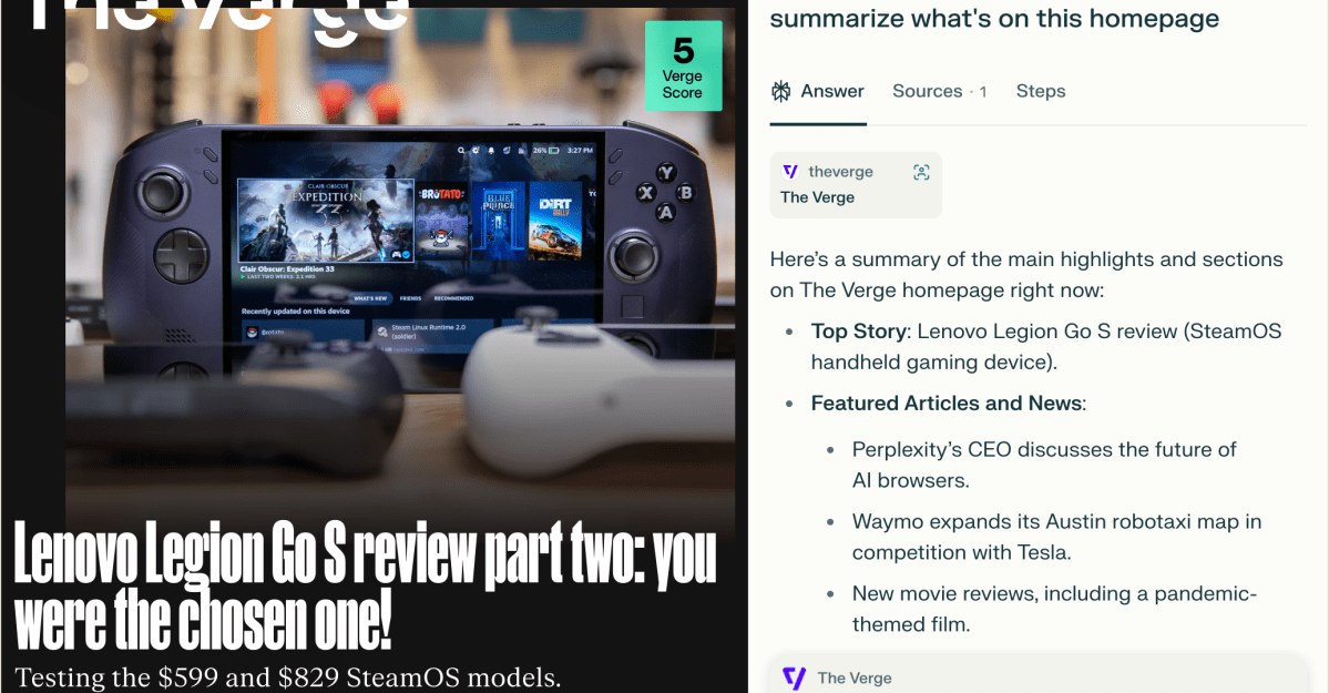 مرورگر هوش مصنوعی Perplexity از راه رسید: خرید و مدیریت خودکار وظایف آنلاین