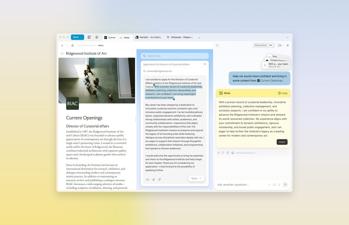 رقابت مرورگرهای هوشمند برای خودکارسازی وظایف تکراری
