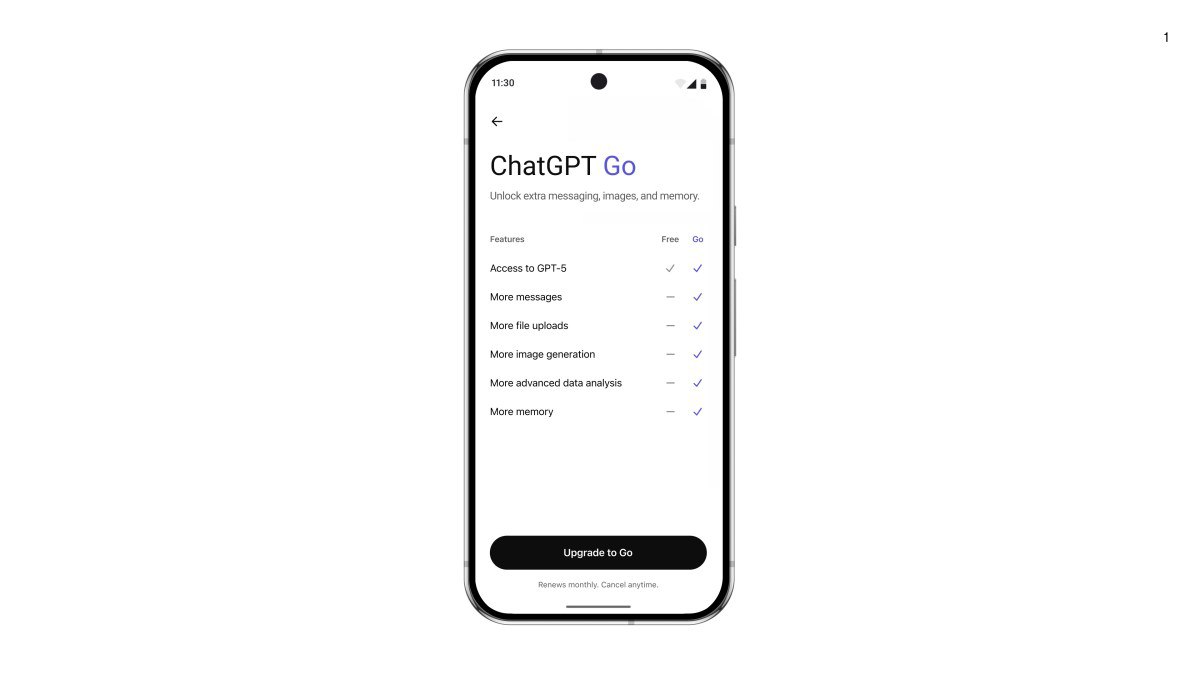 توسعه ChatGPT Go؛ رقابت OpenAI و گوگل در آسیا داغ‌تر می‌شود