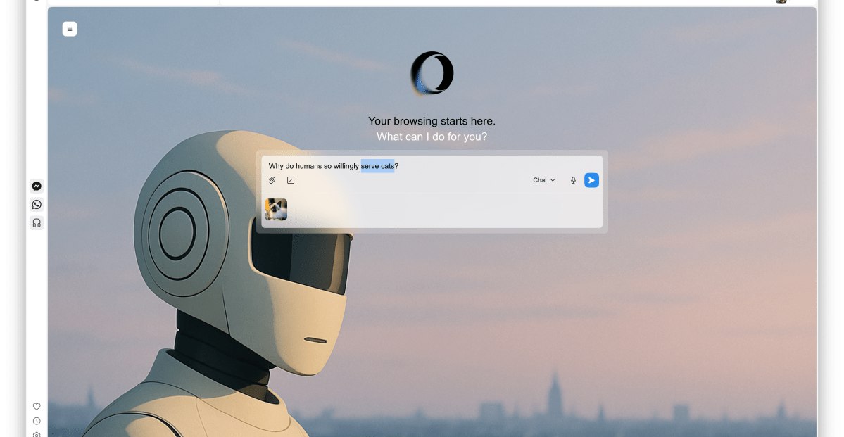 مرورگر AI اپرا Neon: ایده‌ای جاه‌طلبانه با اجرایی ضعیف