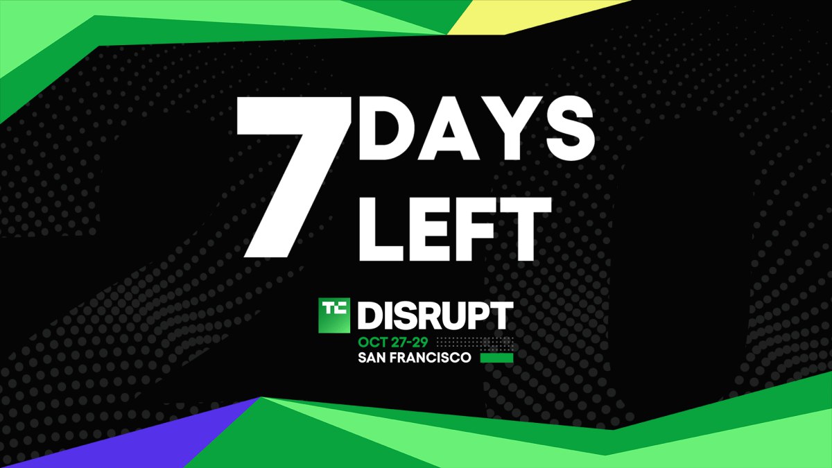 شمارش معکوس برای رویداد بزرگ TechCrunch Disrupt 2025