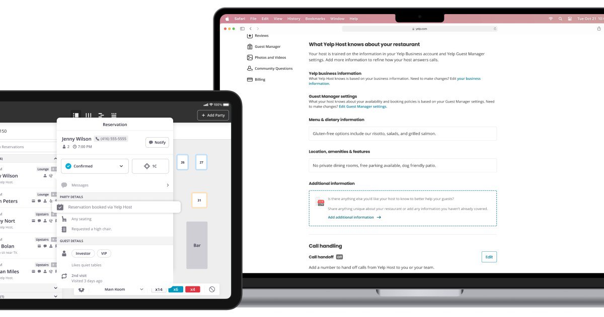 Yelp با هوش مصنوعی جایگزین منشی تلفنی می‌شود