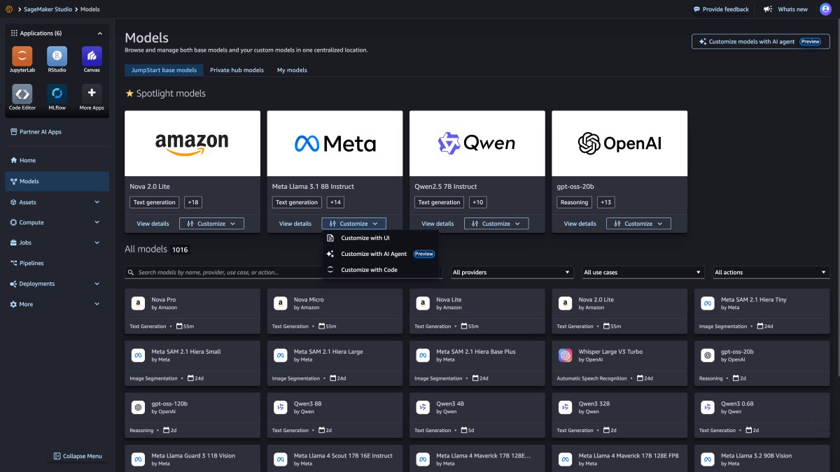 آمازون ساخت مدل‌های هوش مصنوعی اختصاصی را آسان‌تر می‌کند